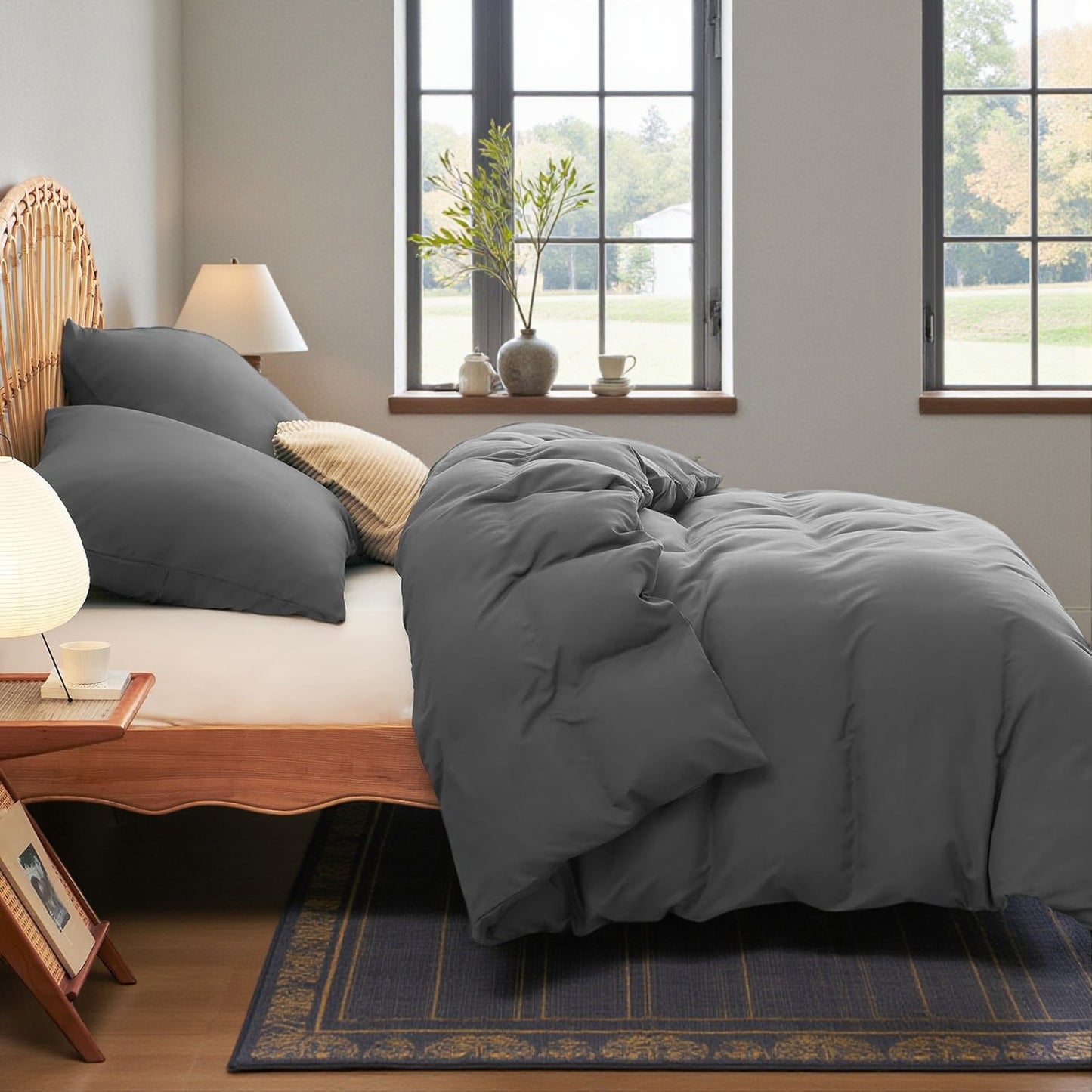 Natural Line %100 Pamuk 57 Tel İplik Boyalı Nevresim Seti – Yumuşak, Nefes Alan ve Dayanıklı