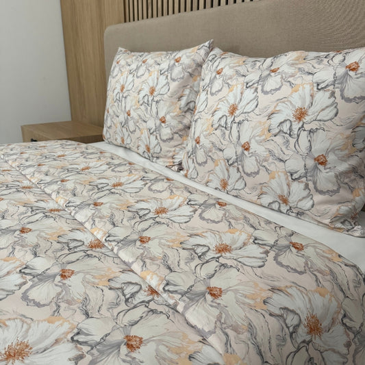 Heritage & Elegance - Aquarelle 100% Cotton Ranforce Duvet Cover Set (Limited Production)