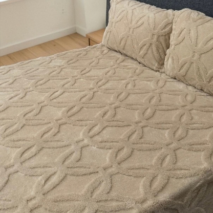 Orion Seri Wellsoft Yatak Örtüsü Seti 230×250 cm + 2 Yastık Kılıfı | Ultra Soft, Peluş Battaniye Dokulu