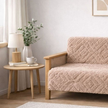 Nordic Stil Koltuk Örtüsü Kaymaz 3’lü Koltuk Kılıfı –Yıkanabilir, Kolay Temizlenen Kumaş