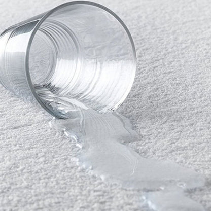 4-Corner Waterproof Cotton Top / Polyurethane Bottom Fitted Mattress Protector – Antibacterial, Silent Protection | Single & Double, Baby Sizes