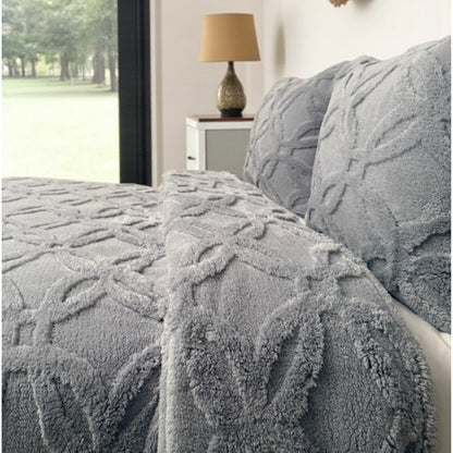 Orion Seri Wellsoft Yatak Örtüsü Seti 230×250 cm + 2 Yastık Kılıfı | Ultra Soft, Peluş Battaniye Dokulu